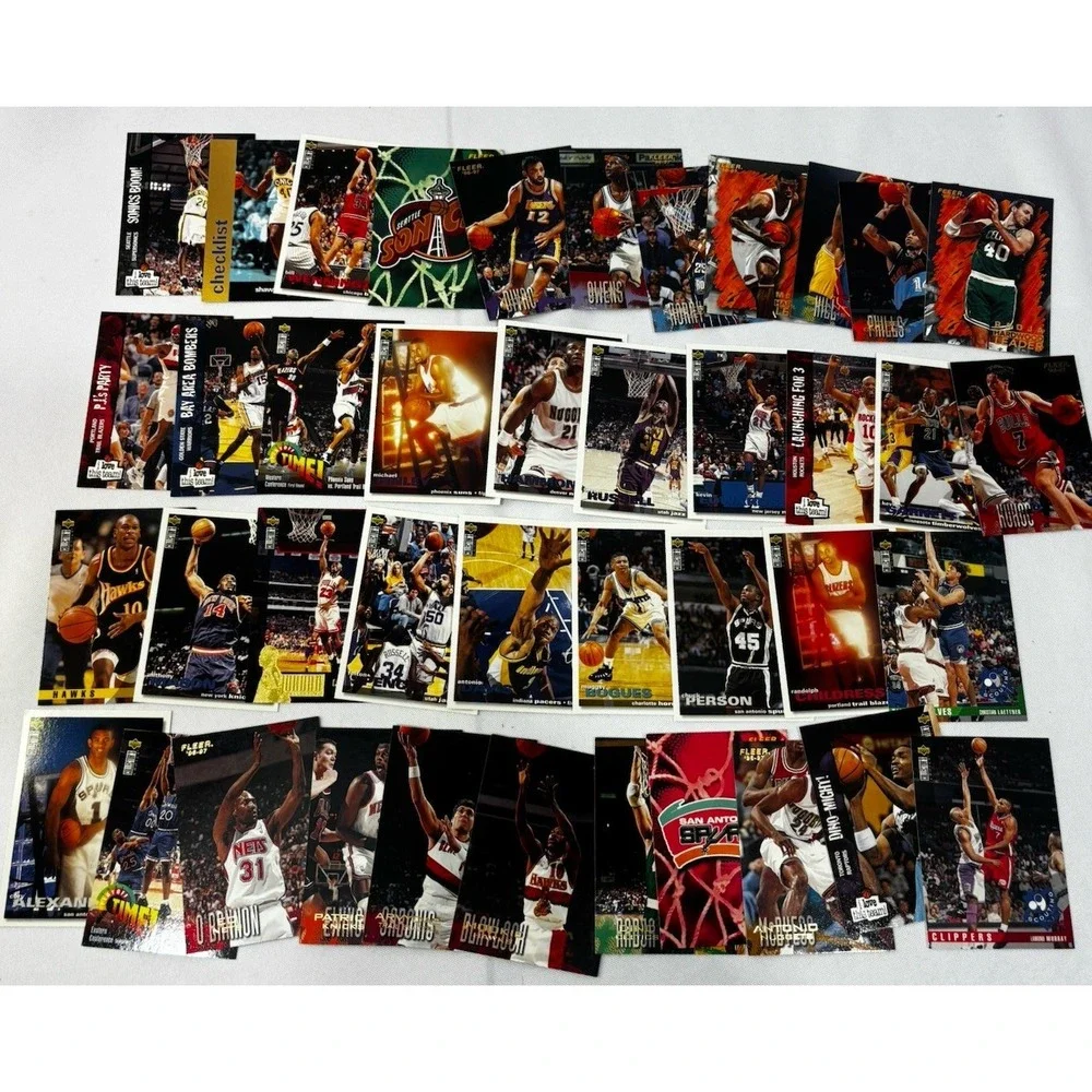 1997 Card Attack 15 opened Packs NBA- The Fairfield‎ Company